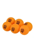 BOLA VOLLO TENIS DE MESA 3 ESTRELAS C/6 - Laranja