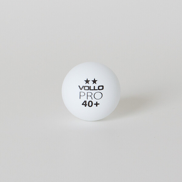 BOLA VOLLO TÊNIS DE MESA PRO 40MM - Branco