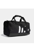 BOLSA ADIDAS DUFFEL ESSENTIALS 3-STRIPES PEQUENA UNISSEX - Preto/branco BOLSA ADIDAS DUFFEL ESSENTIALS 3-STRIPES PEQUENA UNISSEX - Preto/branco