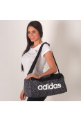 BOLSA ADIDAS DUFFEL LIN SG - Preto/branco BOLSA ADIDAS DUFFEL LIN SG - Preto/branco