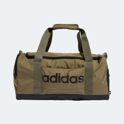 BOLSA ADIDAS DUFFEL LINEAR - Verde/preto
