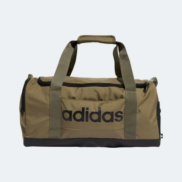BOLSA ADIDAS DUFFEL LINEAR - Verde/preto