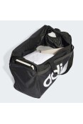 BOLSA ADIDAS LINEAR DUFFEL MÉDIA UNISSEX - Preto/branco BOLSA ADIDAS LINEAR DUFFEL MÉDIA UNISSEX - Preto/branco