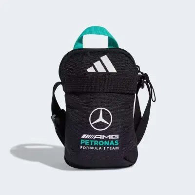 BOLSA ADIDAS SHOULDER MERCEDES AMG F1 TEAM DNA - Preto