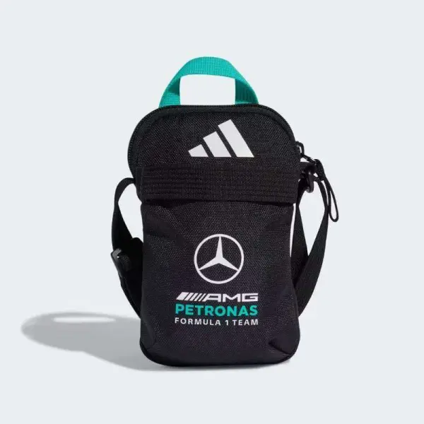 BOLSA ADIDAS SHOULDER MERCEDES AMG F1 TEAM DNA - Preto