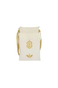 BOLSA ADIDAS SMALL BAG FLAMENGO - Bege/dourado