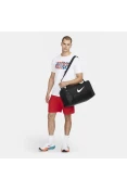 BOLSA NIKE BRASILIA S DUFF 9.5 (41L) UNISSEX - Preto/branco