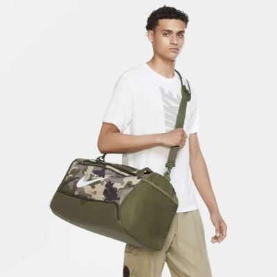 BOLSA NIKE BRASILIA UNISSEX - Verde/bege