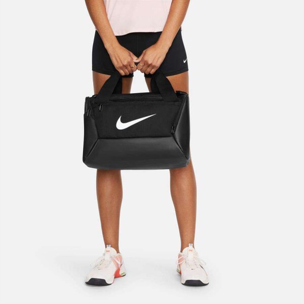 BOLSA NIKE BRASILIA XS DUFF 9.5 25L - Preto/branco