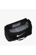 BOLSA NIKE DUFFEL BRASÍLIA MÉDIA 60 LITROS UNISSEX - Preto/branco BOLSA NIKE DUFFEL BRASÍLIA MÉDIA 60 LITROS UNISSEX - Preto/branco