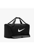 BOLSA NIKE DUFFEL BRASÍLIA MÉDIA 60 LITROS UNISSEX - Preto/branco BOLSA NIKE DUFFEL BRASÍLIA MÉDIA 60 LITROS UNISSEX - Preto/branco
