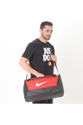 BOLSA NIKE DUFFEL BRASILIA PEQUENA 40 LITROS - Vermelho/branco BOLSA NIKE DUFFEL BRASILIA PEQUENA 40 LITROS - Vermelho/branco