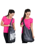 BOLSA NIKE GRAPHIC REBERSIBLE TOTE - Preto/branco