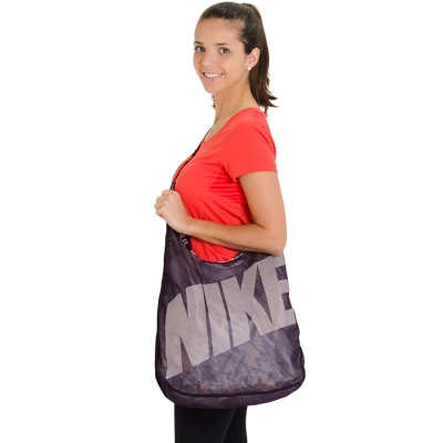 BOLSA NIKE GRAPHIC REBERSIBLE TOTE - Roxo/cinza