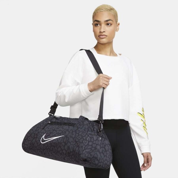 BOLSA NIKE GYM CLUB BAG 2.0 AOP NP - Preto/grafite