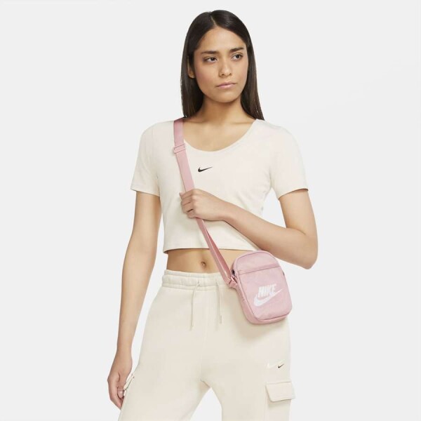 BOLSA NIKE HERITAGE CROSSBODY UNISSEX - Rosa