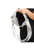 BOLSA NIKE METALLIC LUNA - Prata