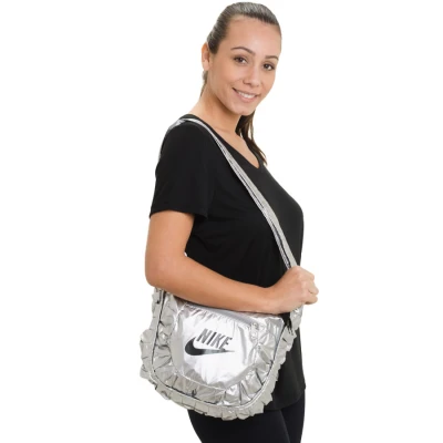 BOLSA NIKE METALLIC LUNA - Prata