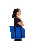 BOLSA NIKE NSW WOMENS BLUE LABEL TOTE - Azul/preto