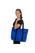 BOLSA NIKE NSW WOMENS BLUE LABEL TOTE - Azul/preto