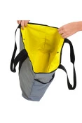 BOLSA NIKE NSW WOMENS BLUE LABEL TOTE - Cinza/verde