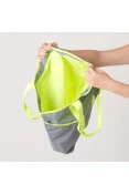 BOLSA NIKE NSW WOMENS BLUE LABEL TOTE - Grafite/verde
