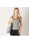 BOLSA NIKE NSW WOMENS BLUE LABEL TOTE - Grafite/verde