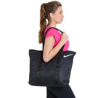 BOLSA NIKE NSW WOMENS BLUE LABEL TOTE - Preto/branco