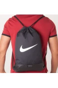 BOLSA NIKE SAQUINHO BRASILIA 9.0 - Preto/branco BOLSA NIKE SAQUINHO BRASILIA 9.0 - Preto/branco