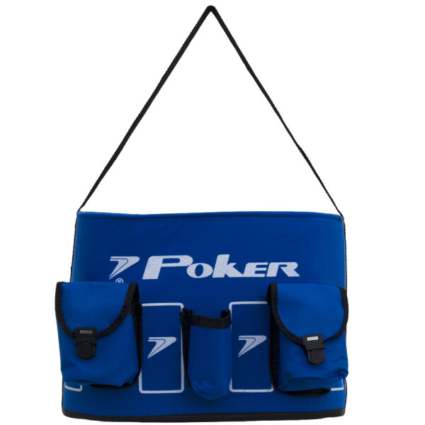 BOLSA POKER MASSAGISTA MARACANÃ - Azul
