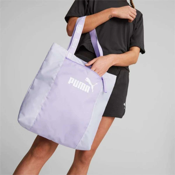 BOLSA PUMA CORE BASE SHOPPER FEMININA - Lilas