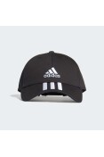 BONÉ ADIDAS 3 LISTRAS PROTECAO UV - Preto/branco BONÉ ADIDAS 3 LISTRAS PROTECAO UV - Preto/branco