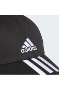BONÉ ADIDAS 3 LISTRAS PROTECAO UV - Preto/branco BONÉ ADIDAS 3 LISTRAS PROTECAO UV - Preto/branco