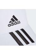 BONÉ ADIDAS BASEBALL 3 LISTRAS - Branco/preto BONÉ ADIDAS BASEBALL 3 LISTRAS - Branco/preto