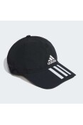 BONÊ ADIDAS BASEBALL AEROREADY 3-STRIPES - Preto/branco BONÊ ADIDAS BASEBALL AEROREADY 3-STRIPES - Preto/branco