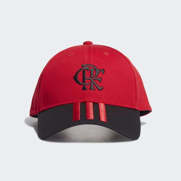 BONÉ ADIDAS BASEBALL CR FLAMENGO - Vermelho/preto