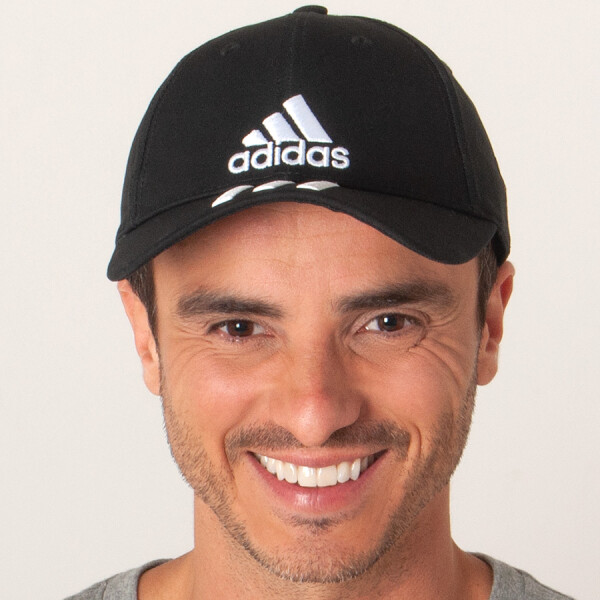 BONÉ ADIDAS CLASSIC 3S - Preto/branco