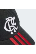 BONÉ ADIDAS FLAMENGO CRF DAD CAP UNISSEX - Preto BONÉ ADIDAS FLAMENGO CRF DAD CAP UNISSEX - Preto