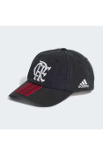 BONÉ ADIDAS FLAMENGO CRF DAD CAP UNISSEX - Preto BONÉ ADIDAS FLAMENGO CRF DAD CAP UNISSEX - Preto
