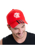 BONÉ ADIDAS FLAMENGO - Vermelho/preto