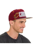 BONÉ ADIDAS FLAT CLEVELAND CAVALIERS - Bordo/grafite BONÉ ADIDAS FLAT CLEVELAND CAVALIERS - Bordo/grafite