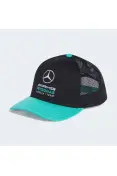 BONE ADIDAS MERCEDES AMG F1 TEAM DNA FLATBRIM - Preto/verde