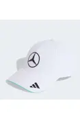 BONÉ ADIDAS MERCEDES - AMG PETRONAS F1 TEAM PILOT - Branco/preto