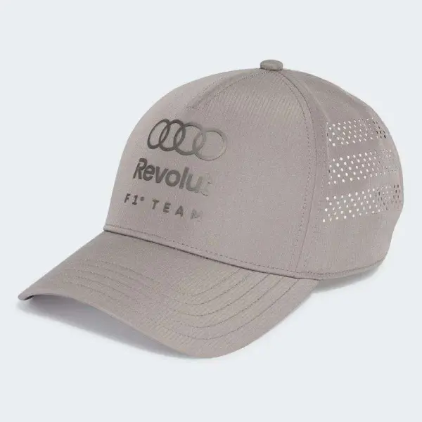 BONÉ ADIDAS TRUCKER MECÂNICOS AUDI REVOLUT F1 TEAM - Cinza