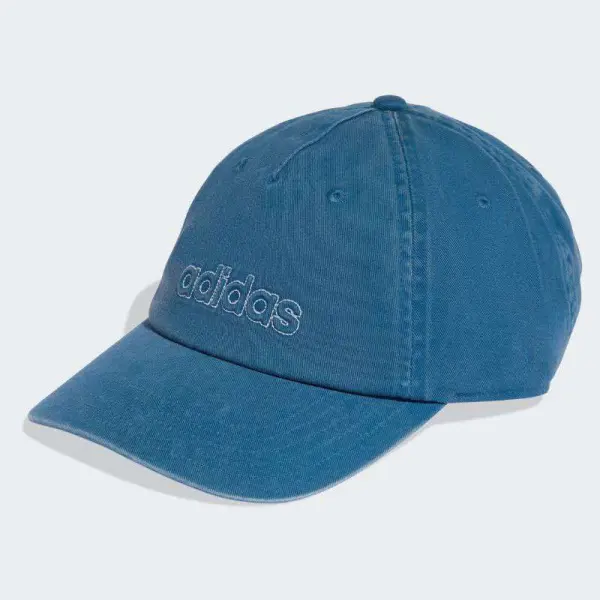 BONÉ ADIDAS WASHED DAD - Azul/branco