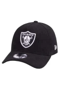 BONÉ NEW ERA 940AF LAS VEGAS RAIDERS CORD - Preto/branco