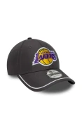 BONÉ NEW ERA PIPING LOS ANGELES LAKERS - Grafite/amarelo
