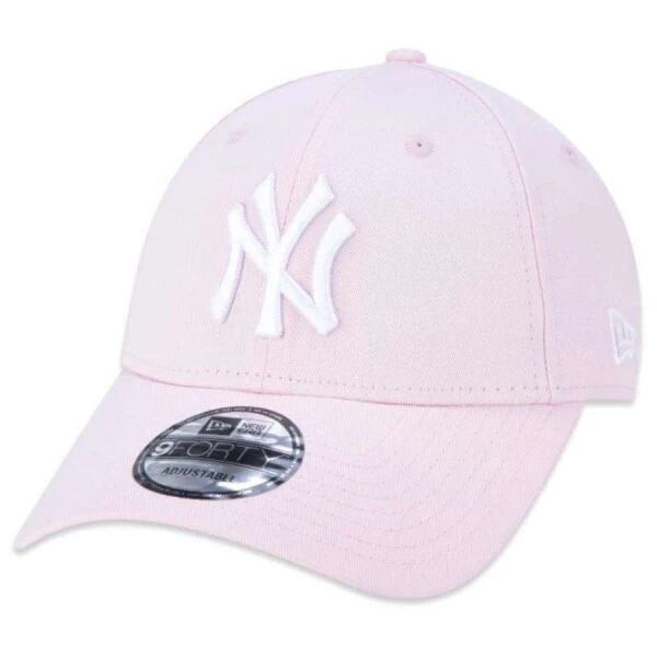 BONÉ NEW ERA SN MLB NEYYAN - Rosa/branco