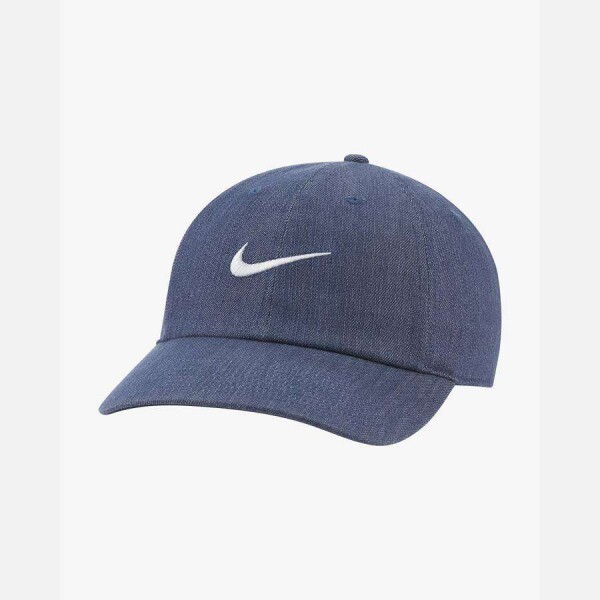 BONÉ NIKE NSW H86 SWOOSH DENIM - Azul