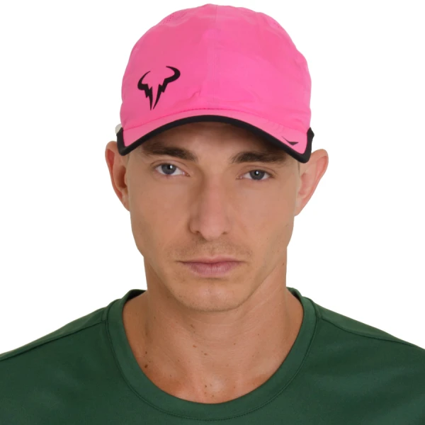 BONÉ NIKE RAFA BULL LOGO 2.0 - Rosa/preto BONÉ NIKE RAFA BULL LOGO 2.0 - Rosa/preto